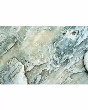 Fotokunst schilderij green grey marble