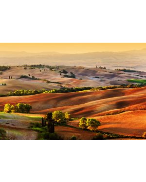 Fotokunst schilderij Toscaanse landschap
