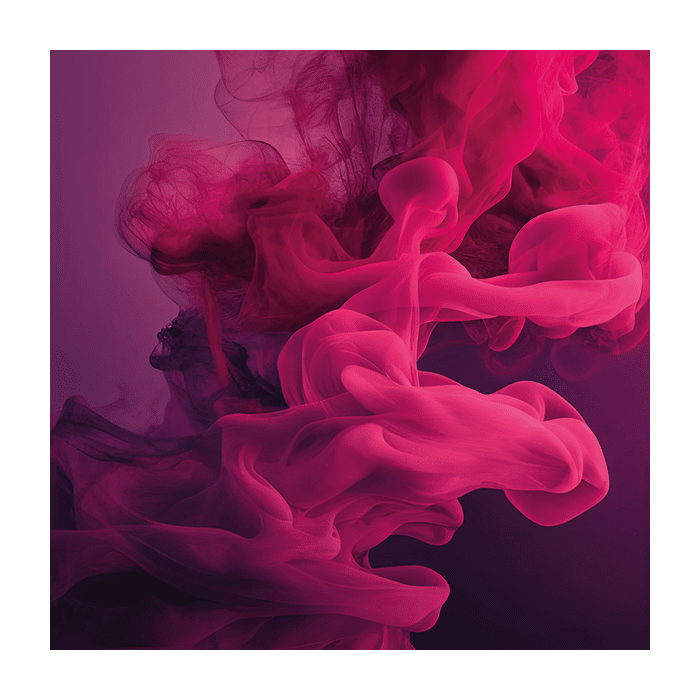 Abstracte Schilderijen: Fotokunst schilderij magenta abstract