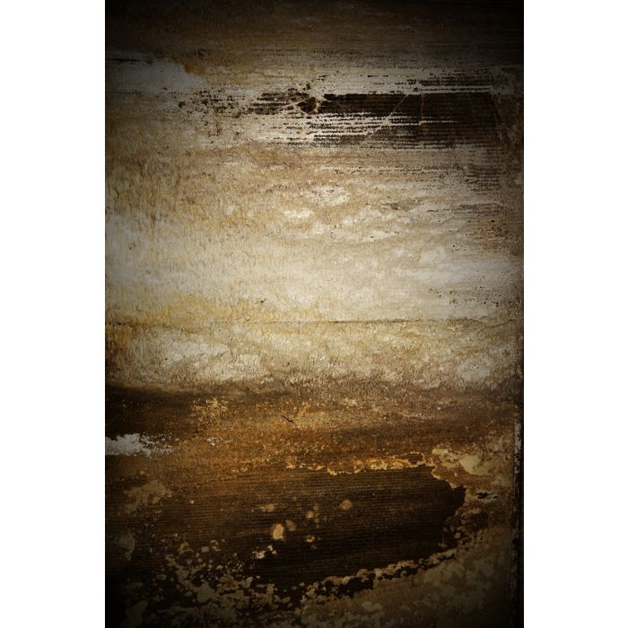 Abstracte Schilderijen: Foto kunst schilderij abstract brown 