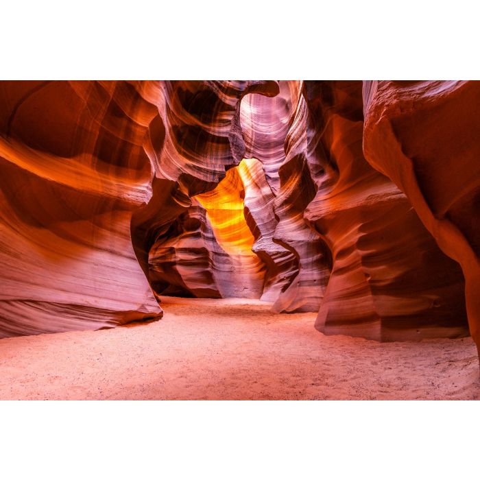 Glas schilderijen: Glas schilderij kleurrijke grotten