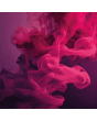 Abstracte Schilderijen: Fotokunst schilderij magenta abstract