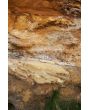Abstracte Schilderijen: Fotokunst schilderij beige brown rocks