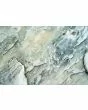 Abstracte Schilderijen: Fotokunst schilderij green grey marble
