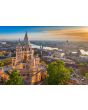 Glas schilderijen: Fotokunst schilderij Budapest 