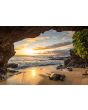 Foto Kunst Schilderijen: Beton schilderij turtle beach