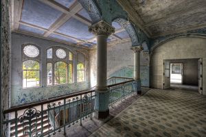 Fotokunst schilderij urbex 